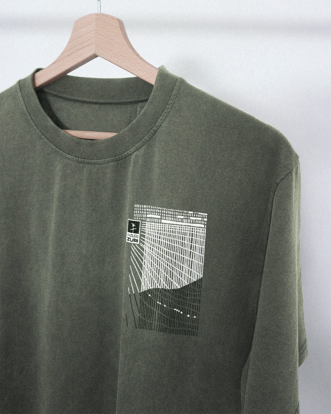 T-shirt ~ LERROLERRO - Olive