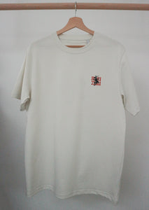 T-shirt ~ AKELARRE blanc vintage