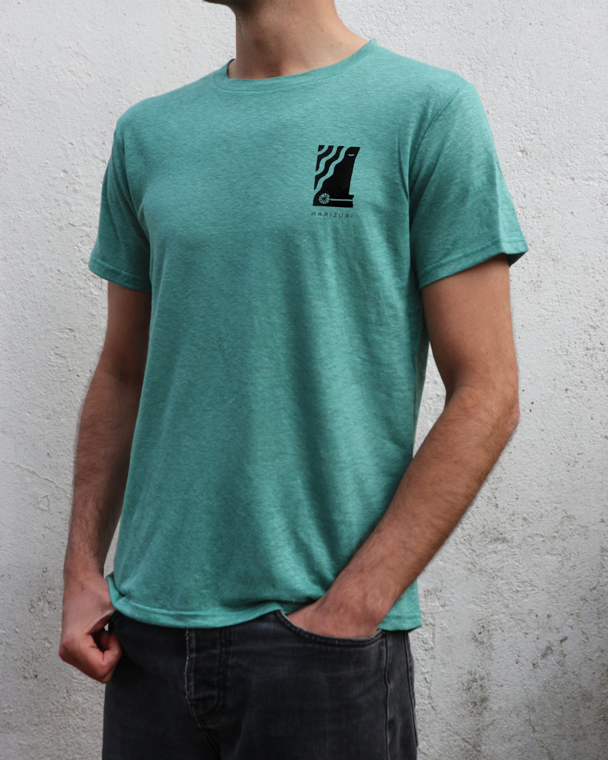 T-shirt Lin ~ BAKIAN  - Jade