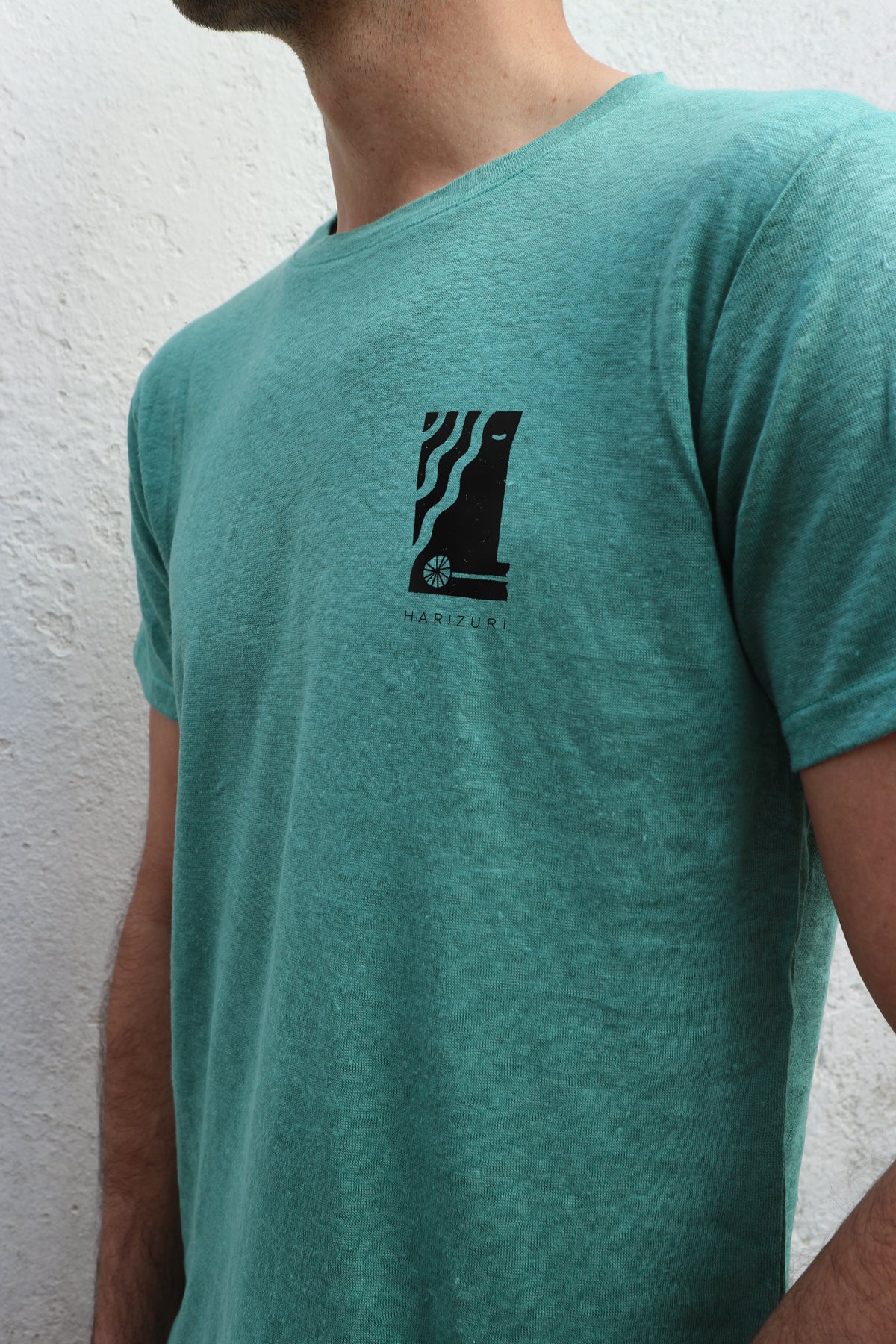 T-shirt Lin ~ BAKIAN  - Jade